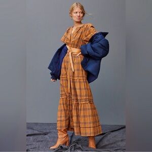 Anthropologie Somerset Dress in Plaid
